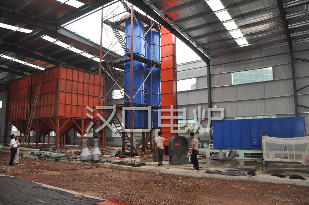 无机玻化微珠焙烧生产线