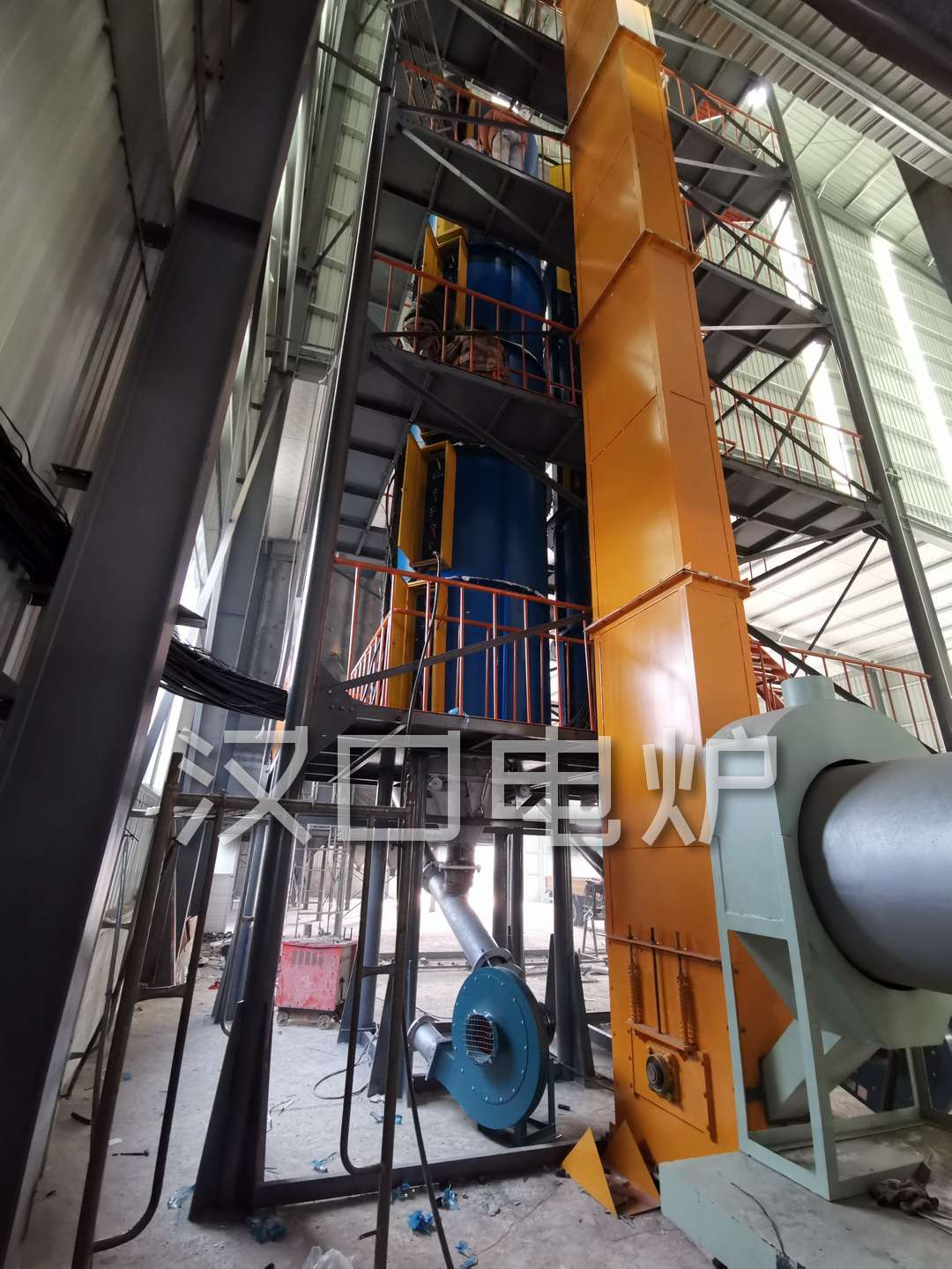 膨胀玻化微珠膨胀炉设备