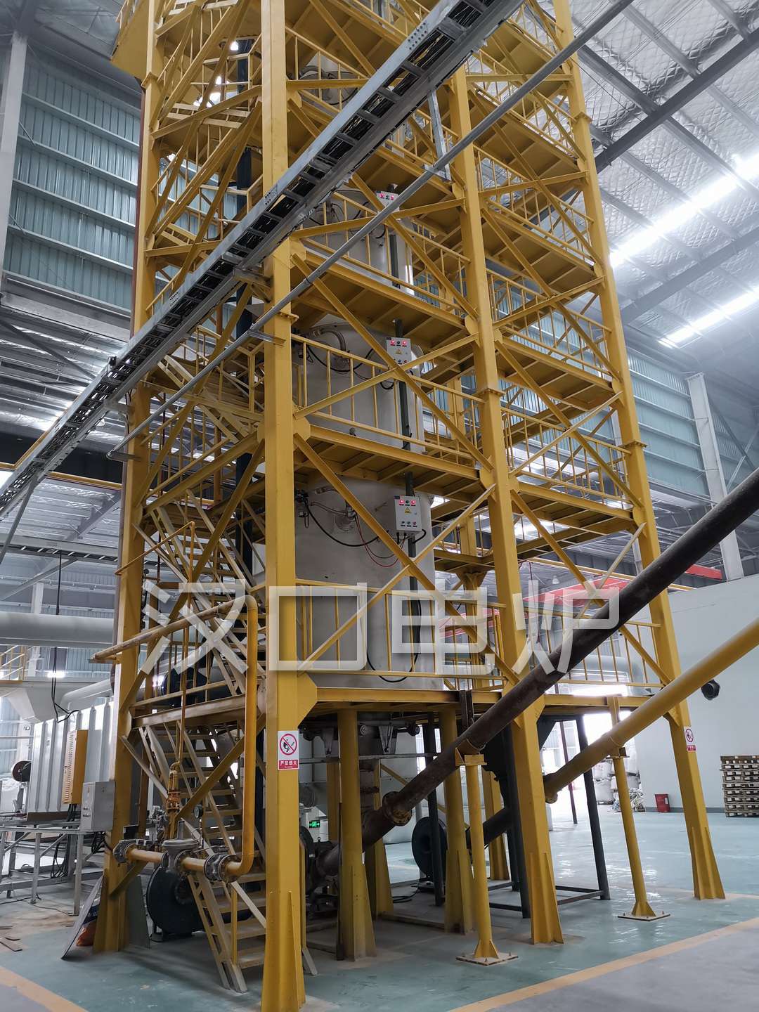 闭孔珍珠岩膨化电炉