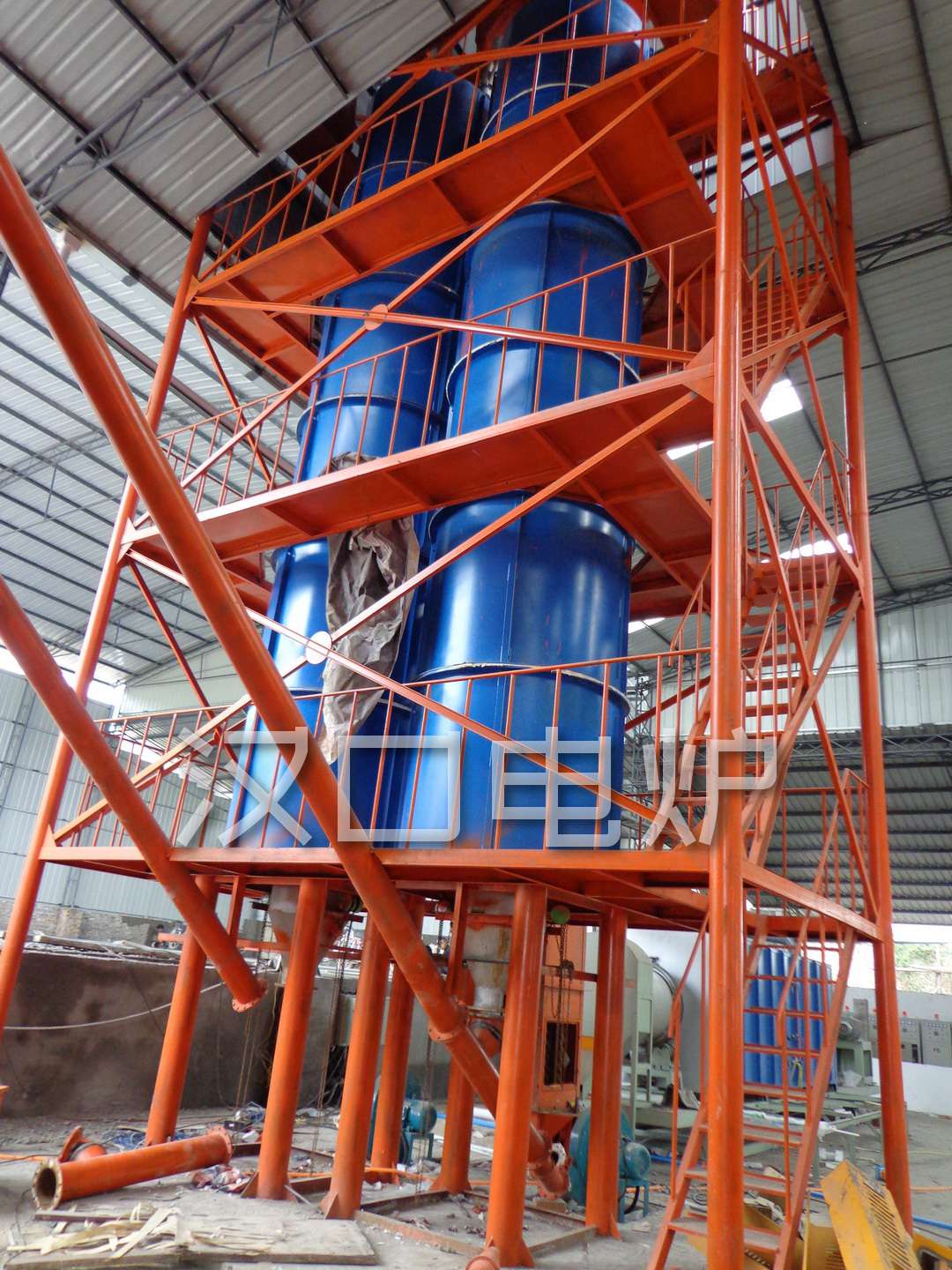 无机玻化微珠电炉