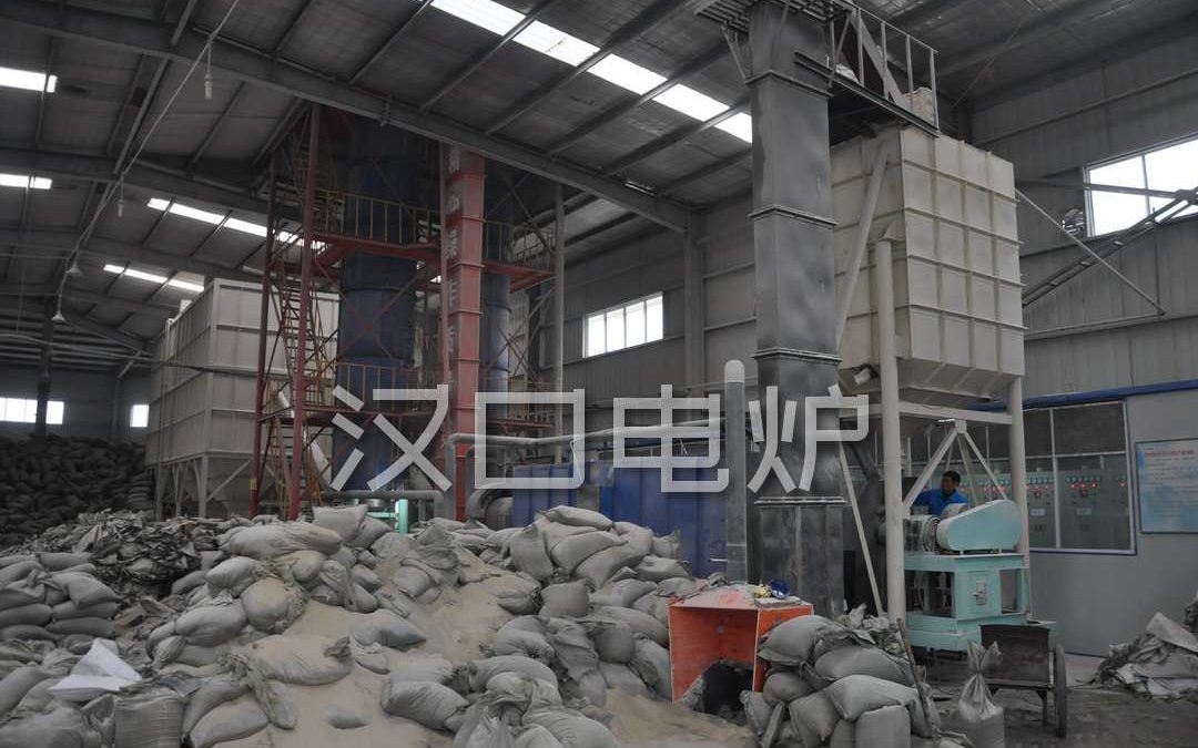 包头昆都仑区无机玻化微珠电炉生产线